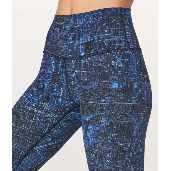 Lululemon Wunder Under Hi Rise Full Length Legging Tight Sporty Fitness Travel - Picture 1 of 10